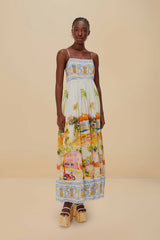 Multicolor Aracati Maxi Dress | FARM Rio Online