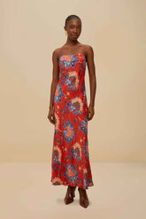 Red Luang LENZING™ Maxi Dress | FARM Rio Near Me