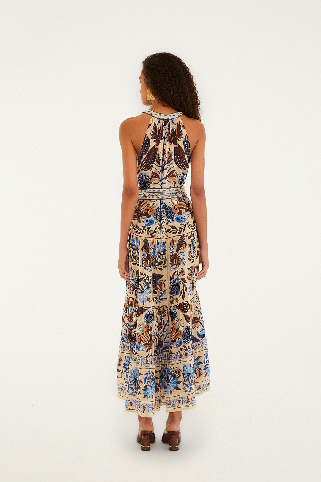 Sand Nature Land Maxi Dress | FARM Rio Outlet