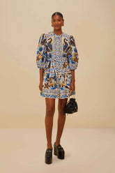 Sand Nature Land Organic Cotton Mini Dress | FARM Rio