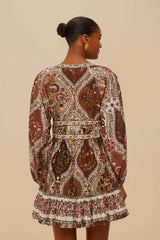 Multicolor Romantic Nature Mini Dress | FARM Rio On Sale