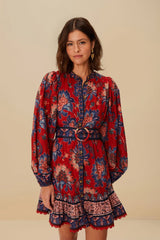 Red Luang Mini Dress | FARM Rio Near Me