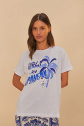 Off-White Girls Rio Ipanema T-Shirt | FARM Rio US
