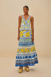 Off-White Zuli Low Rise Maxi Skirt | FARM Rio Online