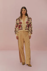 Bicolor High Waist Pants | FARM Rio For Sale