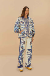Off-White Encanto Tropical Pants | FARM Rio Online