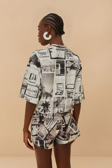 Rio Noir Shorts | FARM Rio