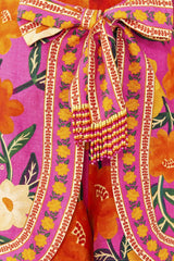 Pink Flower Tapestry Shorts | FARM Rio US