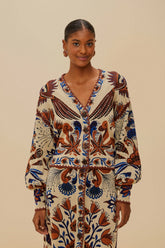 Sand Nature Land Knit Cardigan | FARM Rio US