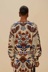 Sand Nature Land Knit Cardigan | FARM Rio US
