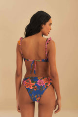 Multicolor Summer Fruit Underwire Bikini Top | FARM Rio US