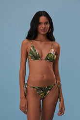 Banana Leaves Tie Side Bikini Bottom | FARM Rio Near Me