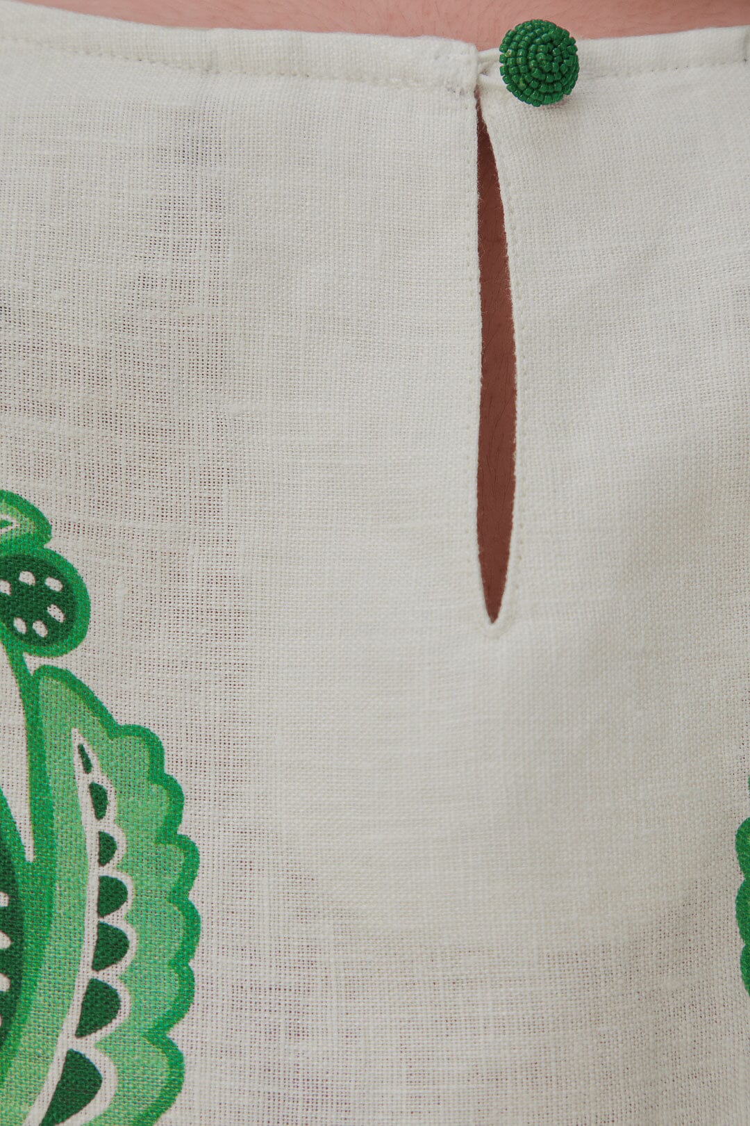 Green Color Festival Euroflax™ Blouse | FARM Rio Near Me
