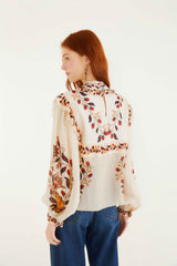 Cream Berry Garden Long Sleeve Blouse | FARM Rio | FARM Rio For Sale