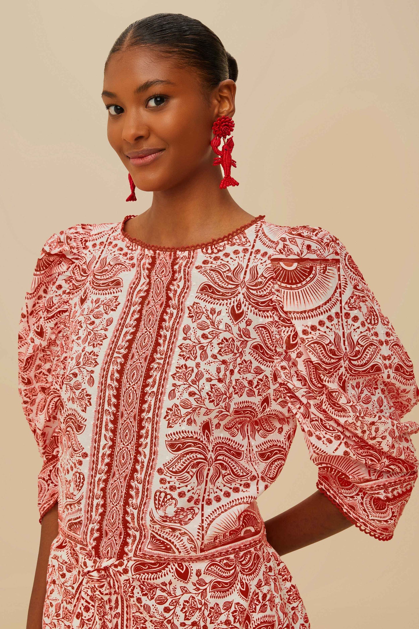 Red River Ride Blouse | FARM Rio Discount