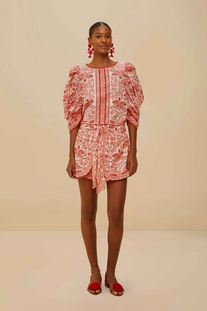 Red River Ride Blouse | FARM Rio Discount