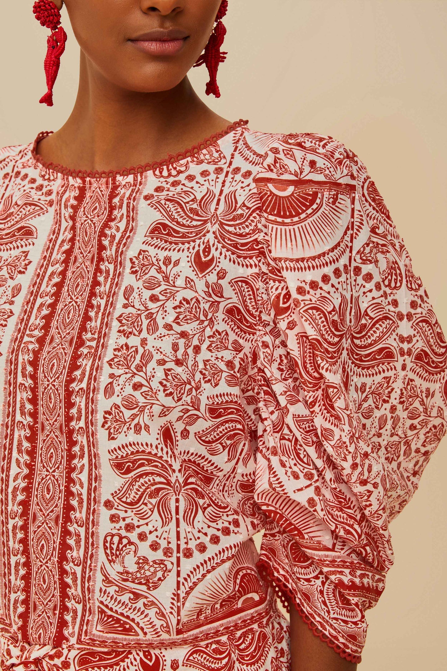 Red River Ride Blouse | FARM Rio Discount