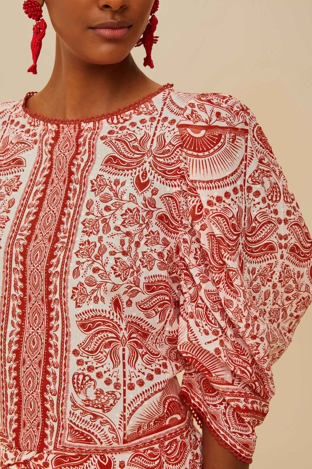Red River Ride Blouse | FARM Rio Discount