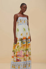 Multicolor Aracati Maxi Dress | FARM Rio Online