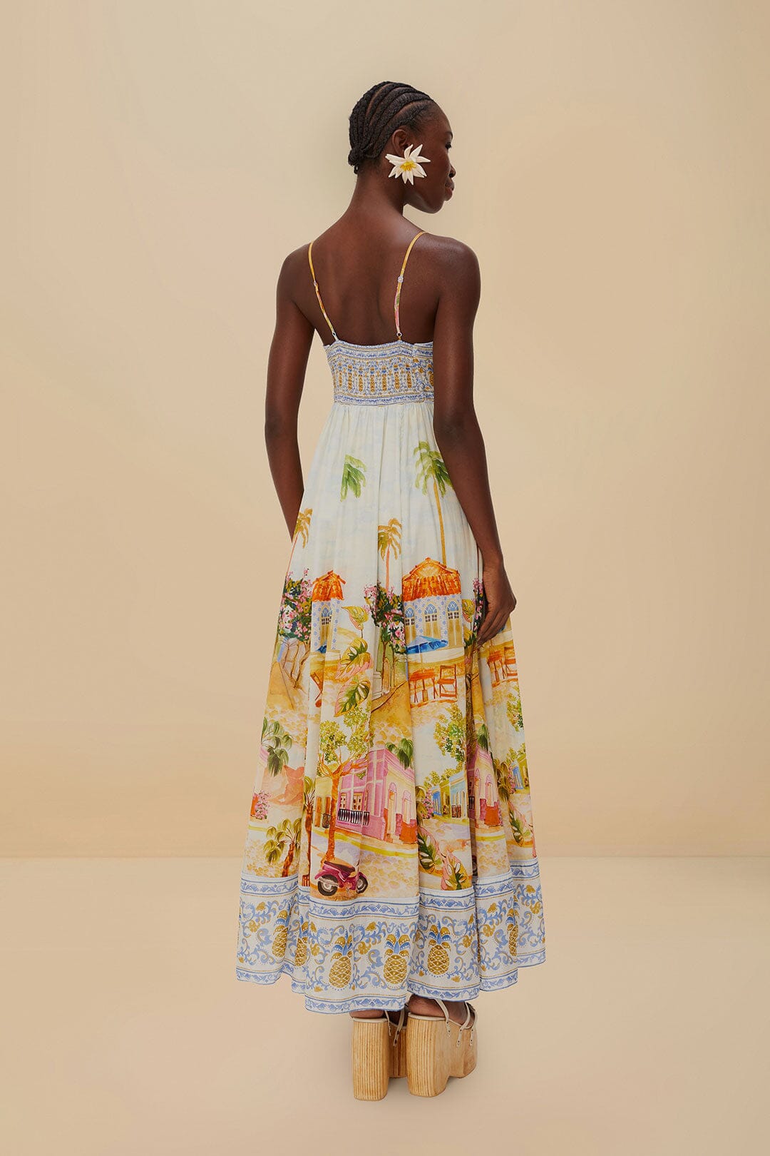 Multicolor Aracati Maxi Dress | FARM Rio Online