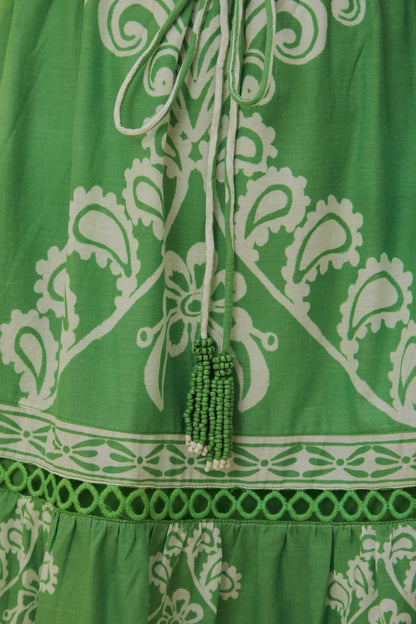 Green Sweet Garden Maxi Dress | FARM Rio On Sale
