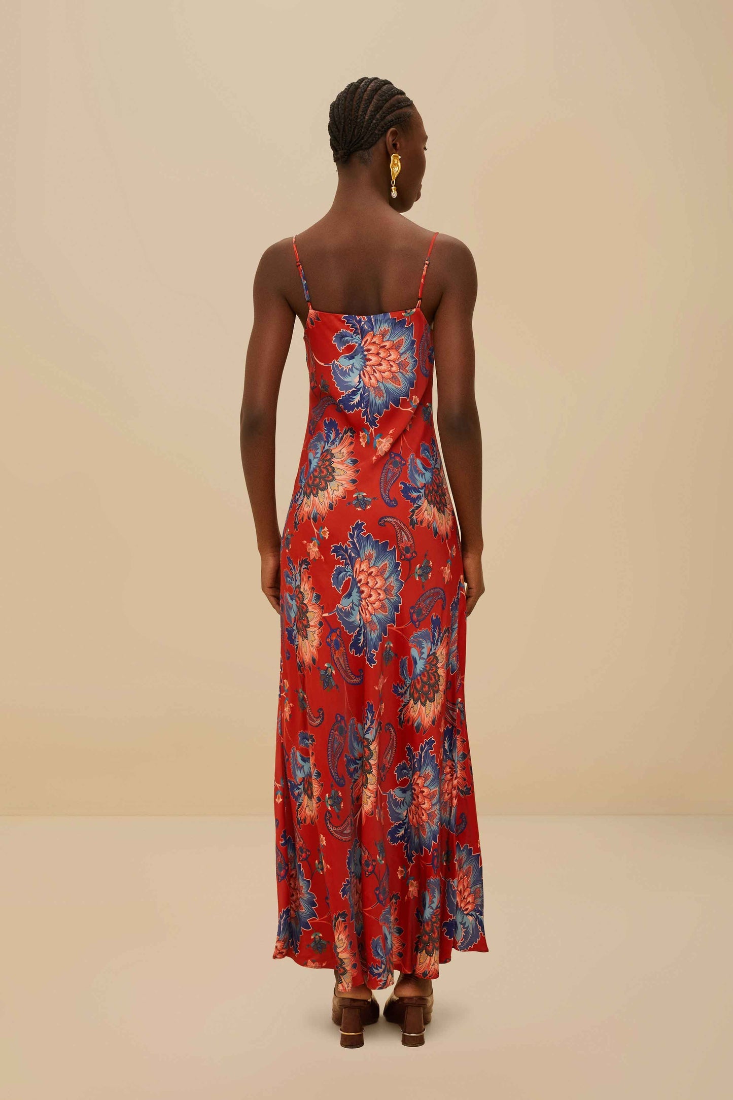 Red Luang LENZING™ Maxi Dress | FARM Rio Near Me