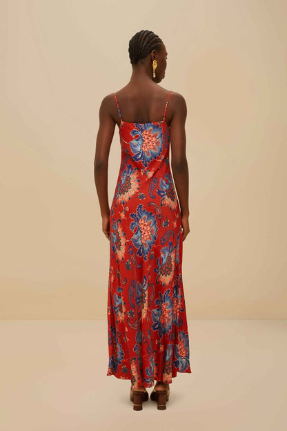 Red Luang LENZING™ Maxi Dress | FARM Rio Near Me