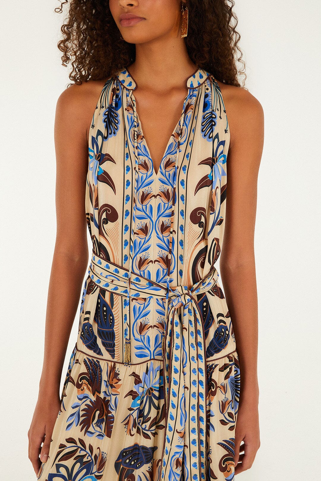 Sand Nature Land Maxi Dress | FARM Rio Outlet