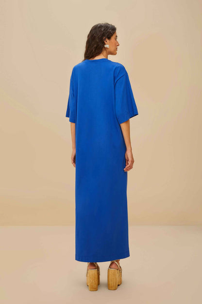 Blue Rio Organic Cotton Maxi Dress | FARM Rio For Sale