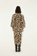 Leopard Print Knit Midi Dress | FARM Rio | FARM Rio US