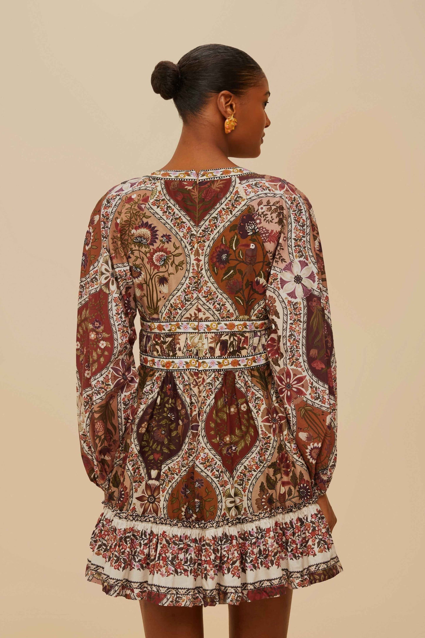 Multicolor Romantic Nature Mini Dress | FARM Rio On Sale