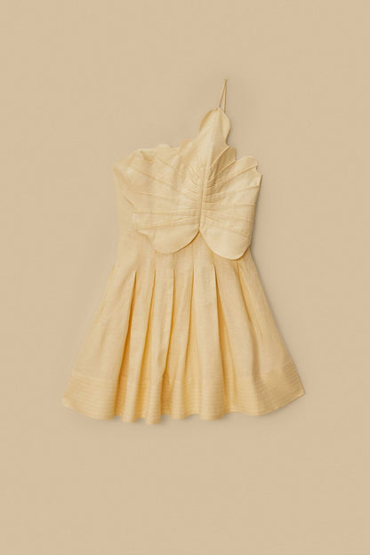 Off-White Lea LENZING™ ECOVERO™ Euroflax™ Mini Dress | FARM Rio For Sale