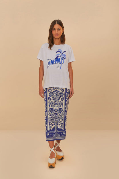 Off-White Girls Rio Ipanema T-Shirt | FARM Rio US
