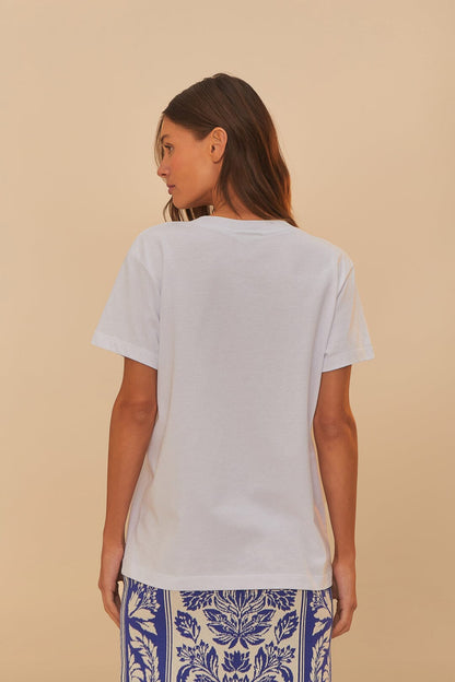 Off-White Girls Rio Ipanema T-Shirt | FARM Rio US