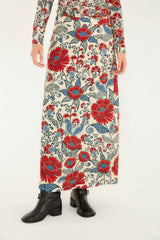 Sand Francesca Lenzing® Ecovero® Viscose Maxi Skirt | FARM Rio | FARM Rio Discount