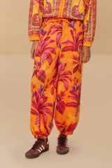 Adidas Tropical Breeze Bright Orange Pants | FARM Rio Outlet