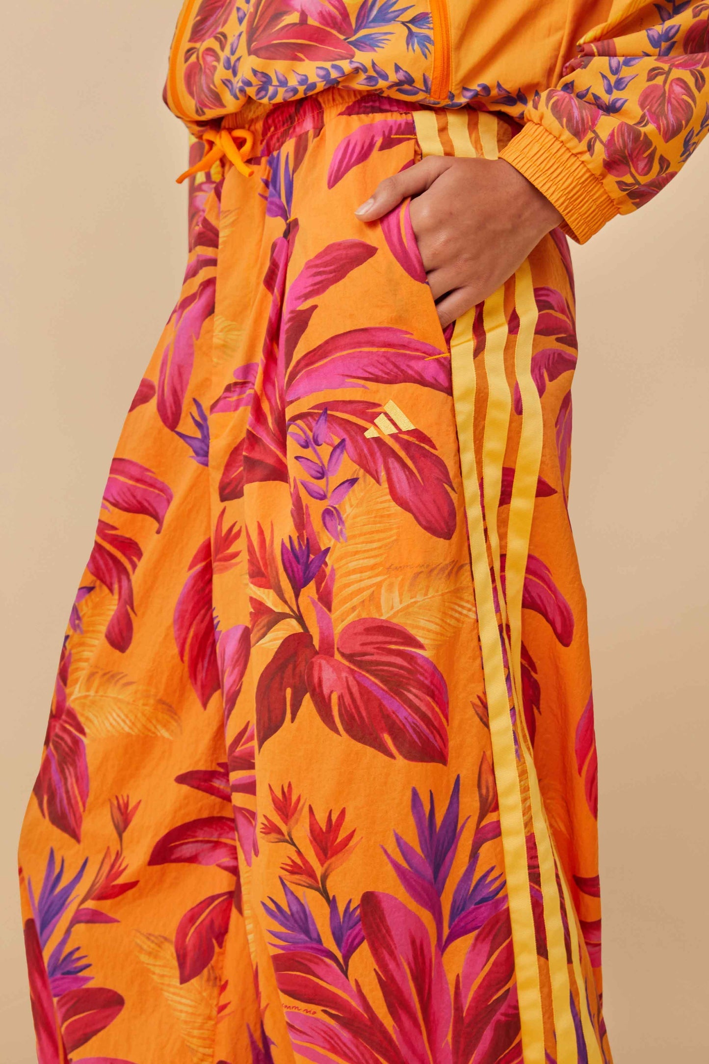 Adidas Tropical Breeze Bright Orange Pants | FARM Rio Outlet