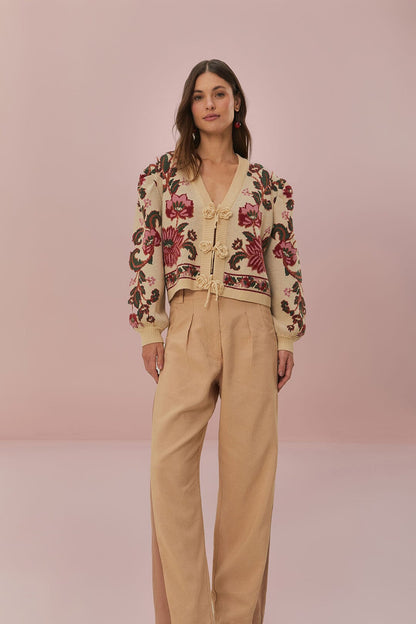 Bicolor High Waist Pants | FARM Rio For Sale