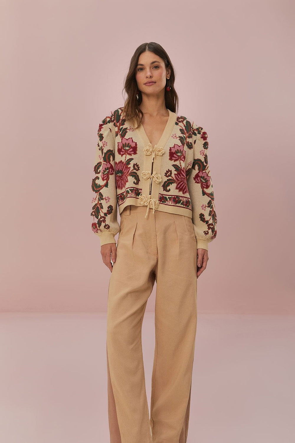 Bicolor High Waist Pants | FARM Rio For Sale