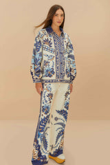 Off-White Encanto Tropical Pants | FARM Rio Online