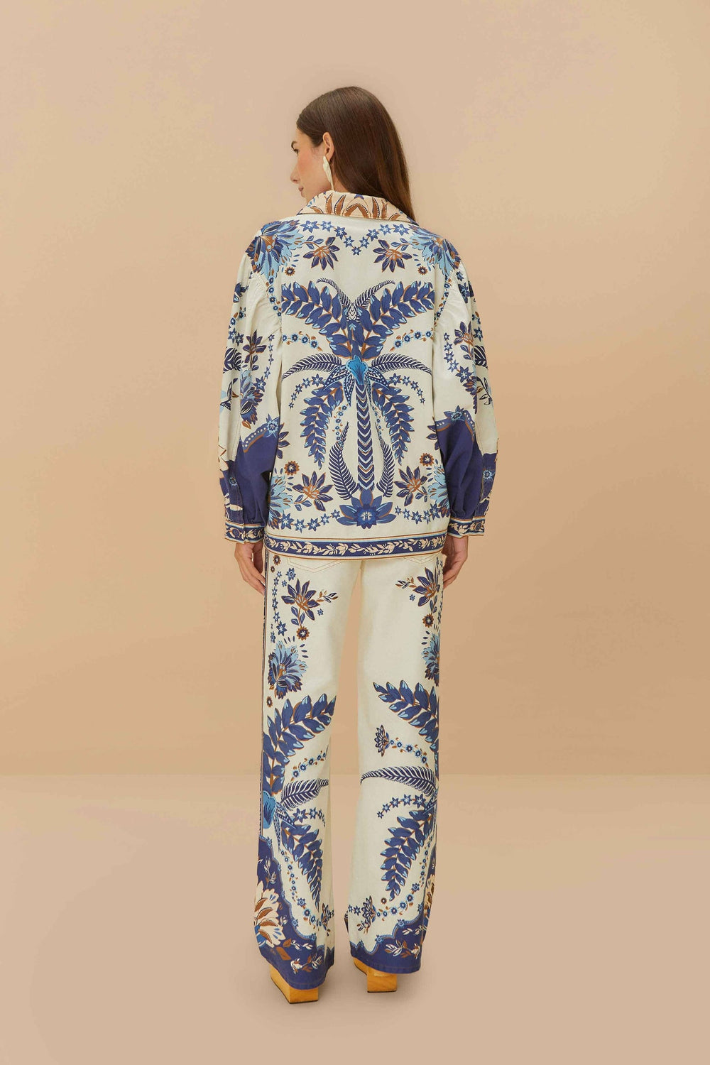 Off-White Encanto Tropical Pants | FARM Rio Online