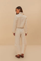 Off-White Twill Laser Carpenter Pants | FARM Rio Discount