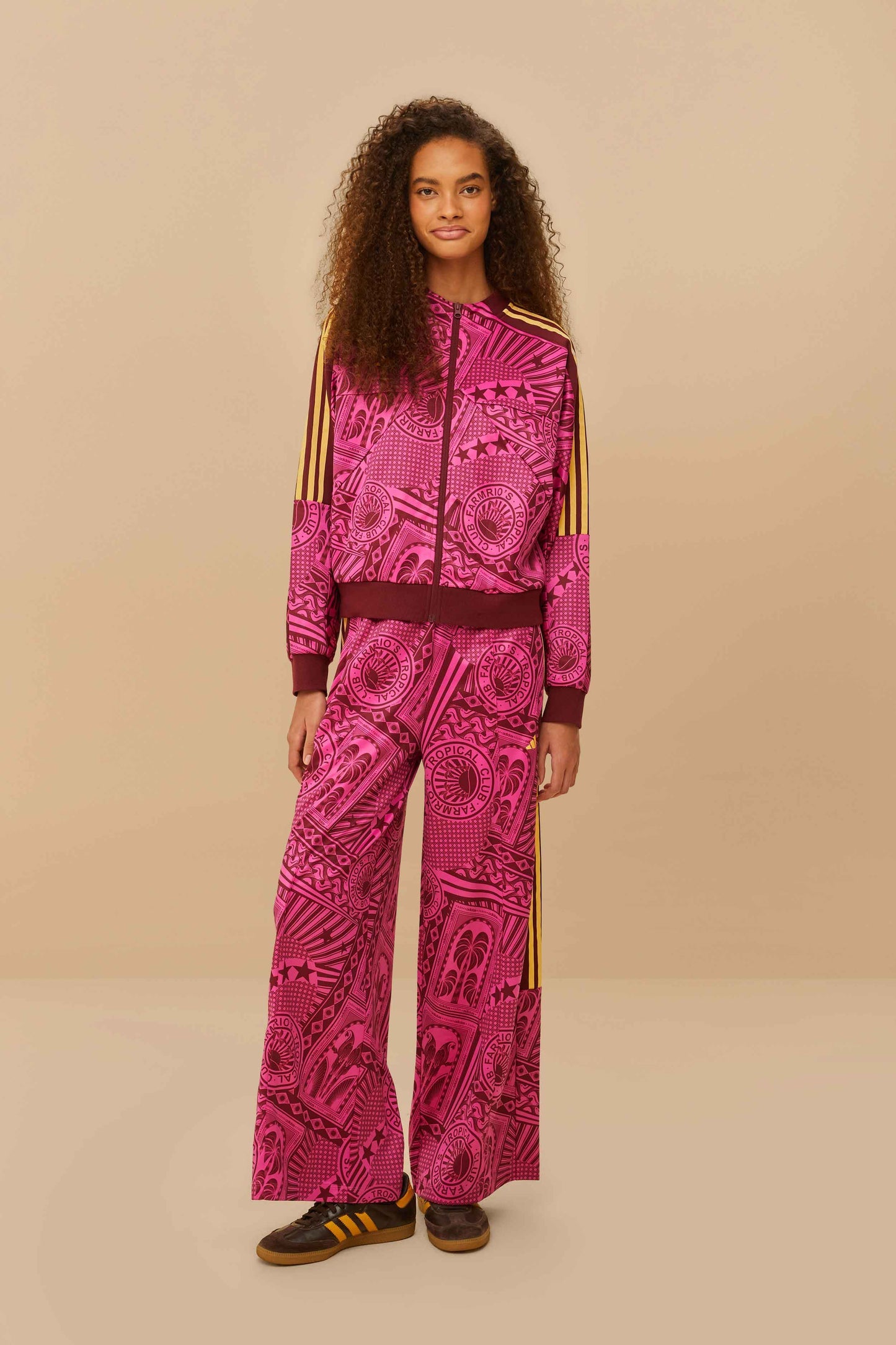 Adidas Tropical Club Pink Pants | FARM Rio Near Me