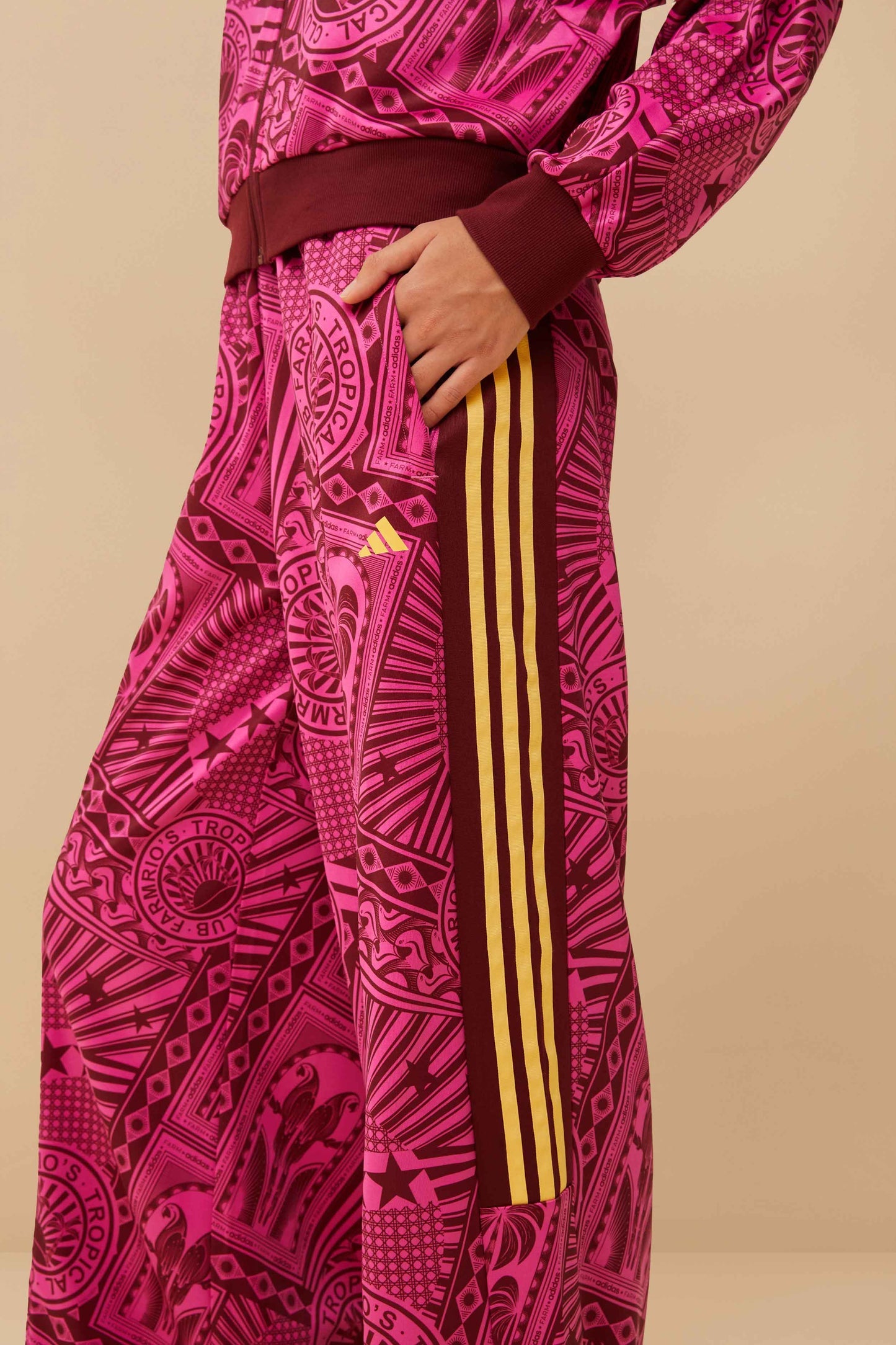 Adidas Tropical Club Pink Pants | FARM Rio Near Me