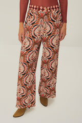 Brown Pineapple Jewelry Pants | FARM Rio Outlet