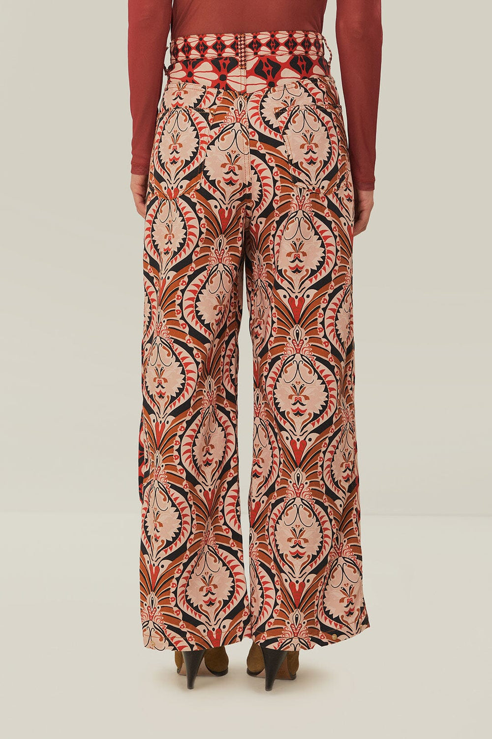 Brown Pineapple Jewelry Pants | FARM Rio Outlet