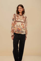 Black Denim Pants | FARM Rio On Sale