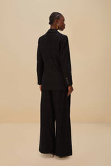 Black Eyelet Pants | FARM Rio Near Me