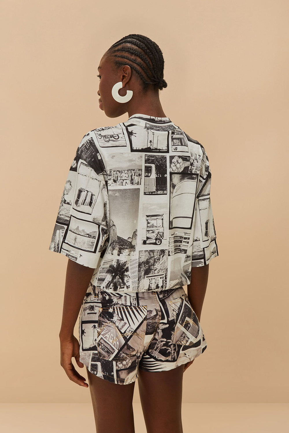 Rio Noir Shorts | FARM Rio