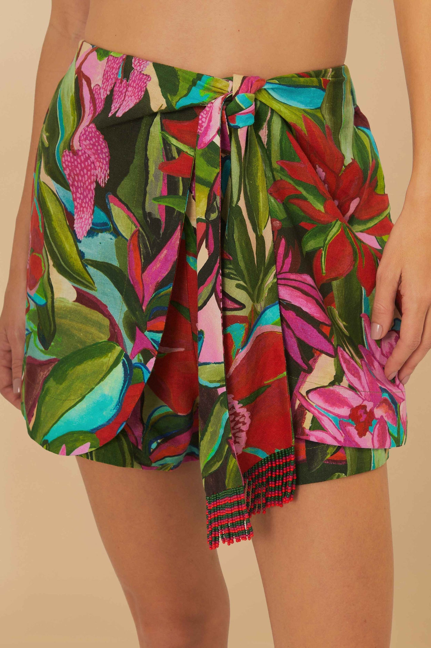 Multicolor Jardin De Reve Shorts | FARM Rio Discount